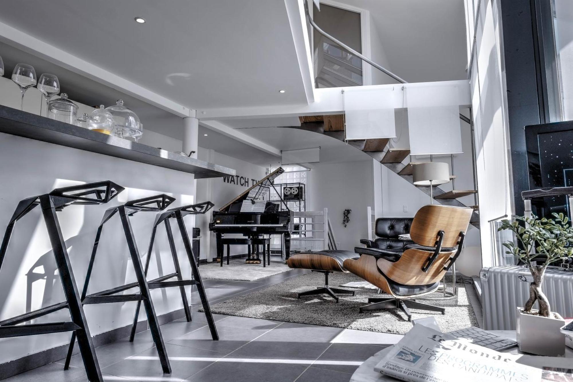 Apartmán Beautiful Loft 130M2 Sun And Free Parking Ok 1M95 La Garenne-Colombes Exteriér fotografie